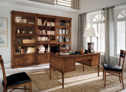 Schreibtisch Stuhl Tisch Holz Armlehnen Büromöbel Design Tisch Einrichtung 2tlg