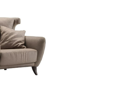 Relax Stoff Textil Lounge Fernseh 1 Sitzer Sessel Design Stuhl Polster Club Neu