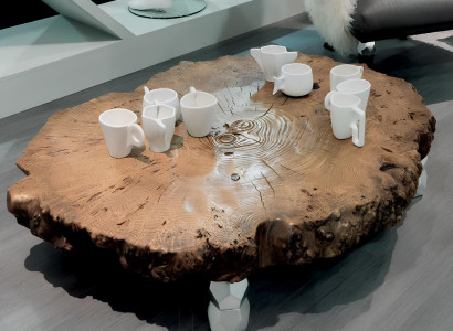 Echtholz Couchtisch Tisch Tatamin Beistelltisch Wohnzimmertische Tische Italien