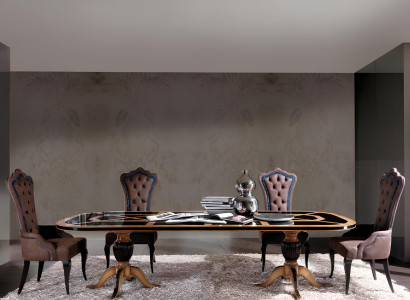 Tisch Luxus Esszimmertisch Esstisch Esszimmer Holz Tische Bizzotto Ess Möbel Neu