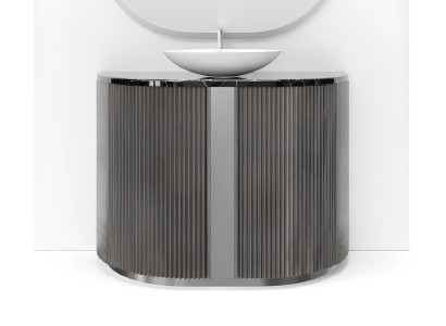 Grau Badezimmerschrank Badezimmermöbel Regal Badezimmerschrank Holzregale Möbel