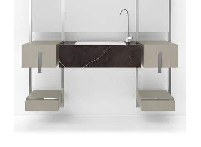Grau Badezimmer Waschbecken Armaturen Badezimmer Möbel Italien Stil Waschbecken
