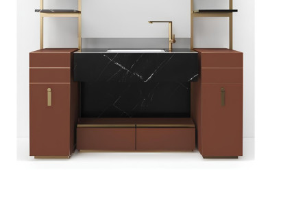 Brauner Badezimmerschrank Badezimmermöbel Badezimmerschrank Klassische Möbel