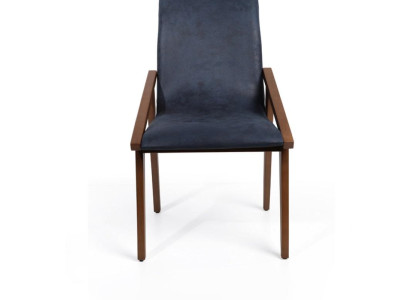 Luxus Sessel Stuhl Möbel Wohnzimmer Esszimmer Stühle Holz Möbel Lehnstuhl Neu