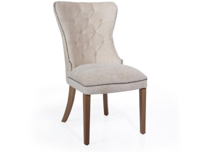 Esszimmer Holz Stühle Polster Lehnstuhl Stuhl Klassisch Design Wohnzimmer Möbel