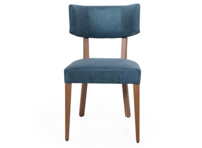 Stuhl Möbel Design Polsterstuhl Lehnstuhl Esszimmerstuhl Klassisch Holz Sessel