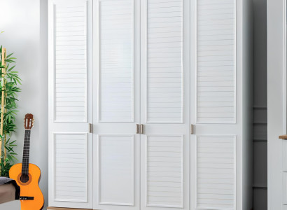Kleiderschrank Weiß Schrank Design Modern Möbel Regal Schlafzimmer Schränke Neu