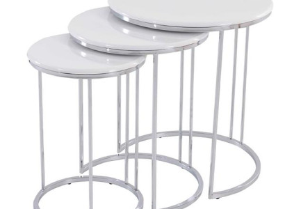 Couchtisch 3x Grau Kaffeetisch Beistelltisch Design Wohnzimmertisch Tische