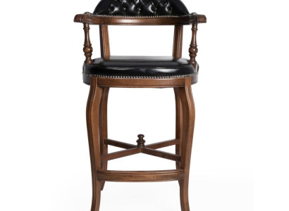 Barhocker Stühle Stuhl Design Holzstuhl Esszimmerstuhl Hocker Chesterfield Bar