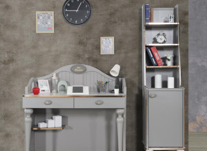 Komplett Jugendzimmer Kinderzimmer Set Schreibtisch Buecherregal Neu