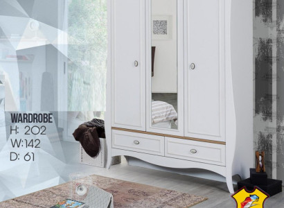 Möbel Jugendzimmer Schrank Regal Holz Schlafzimmer Neu Kleiderschrank