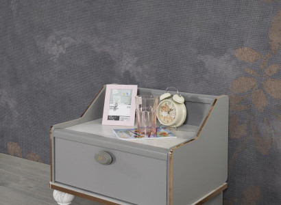 Nachttisch Design Kinderzimmer Luxus Tische Schlaf Zimmer Holz Grau