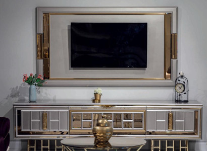 Luxus Sideboard Fernsehwand tv Schrank rtv Möbel Schränke Holz Lowboard Kommoden