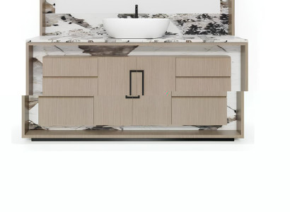 Beige Badezimmerschrank Badezimmermöbel Regal Badezimmerschrank Holzregale