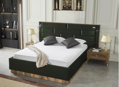 Design Bett Doppelbett Holz Luxus Betten Schlafzimmer Möbel Einrichtung