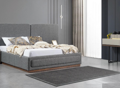 Bett 2x Nachttische Schminktisch Luxus Designermöbel Bettgarnitur 4-tlg.