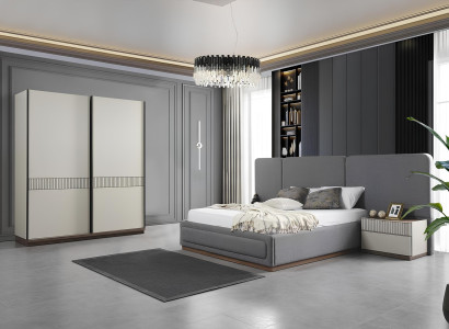 Kleiderschrank Schrank Luxus Holz Schränke Design Möbel Schlafzimmer Weiß Neu
