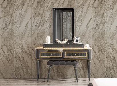 Schminktisch Konsole Schlafzimmer Möbel Kommode Konsolen Design Hocker Set