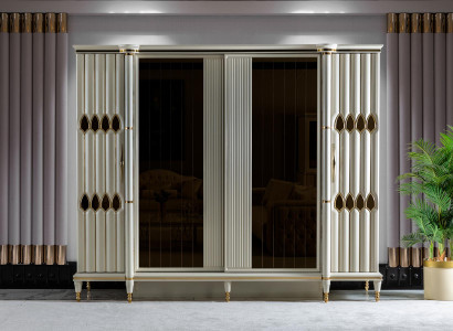 Kleiderschrank Garderobenschrank Design Schlafzimmer Schrank Möbel Holz