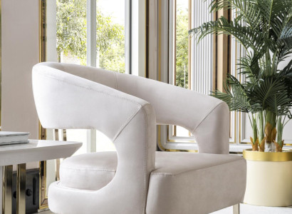 Sessel Beige Wohnzimmer Design Elegantes Möbel Modern 1 Sitzer Sessel Schön Neu