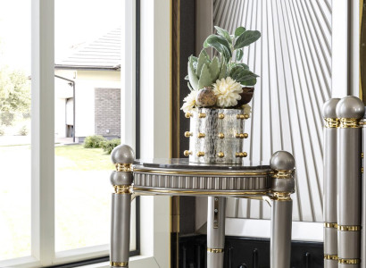 Beistelltisch Grau Design Elegantes Schön Wohnzimmer Modern Luxus Tische Neu