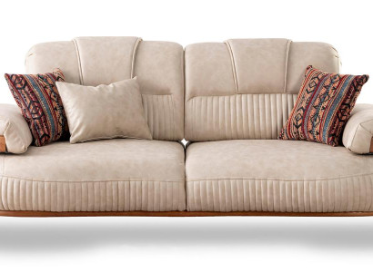 Komfortabler 3-Sitzer Modernes Design und Gemütliche Wohnlandschaft