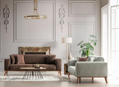 Stilvolle 3+3 Sofagarnitur Komfortables Design Sofa Couch Wohnenzimmer