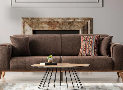 Bequemer 3-Sitzer Sofa Modernes Design für stilvolles Wohnen im Wohnzimmer