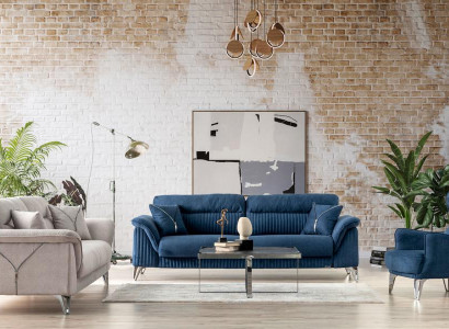 Gemütliche 3+3+1 Sofagarnitur Elegantes Design für stilvollen Wohnkomfort