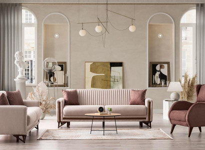 Bequeme Sofagarnitur 3+3+1 Sitzer – Stilvolles Design für maximalen Komfort