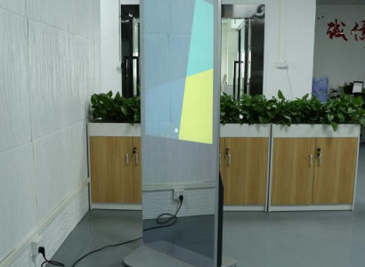 Verkaufsdisplay Spiegel Display Werbetafel Fitness Touchscreen Bildschirm