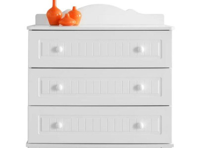 Kommode Modernes Design Drei Geräumige Schubladen Stilvolles Kinderzimmer Möbel