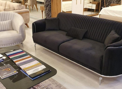 Sofagarnitur 3+1 Sitzer Couch Sofa Garnitur Couchen Modern Textil Luxus