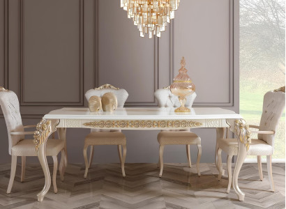 Esszimmer Set Essgruppe Esstisch  6x Stühle Modernen Neu Garnitur 7tlg