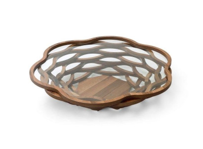 Moderner Holz-Couchtisch für zeitgemäßes Wohnambiente