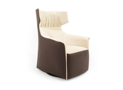 Stil Sessel Modern Design Wohnzimmer Möbel Braun farbe Luxus Neu