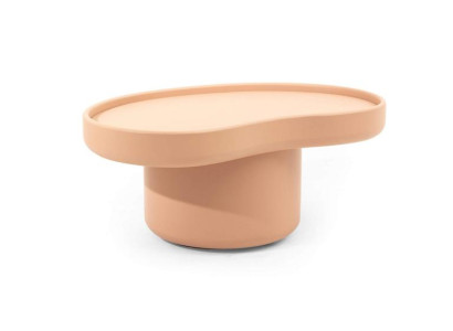 Couchtisch Luxus Beige Holz Helles Farbe Elegantes Wohnzimmer Neuheit