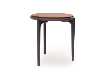 Edler Runder Beistelltisch Wohnzimmer Kaffeetisch Designer Holz Möbel