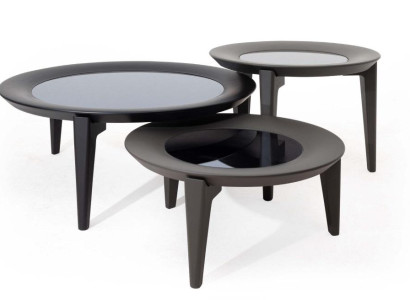 Perfekte Wohnzimmer Set aus Stilvoll 2х Couchtische und Beistelltisch