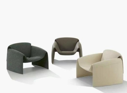 Modern Sessel  Fernseh Couch 1 Sitzer Sofa Textil Stoff luxuriöse Sessel