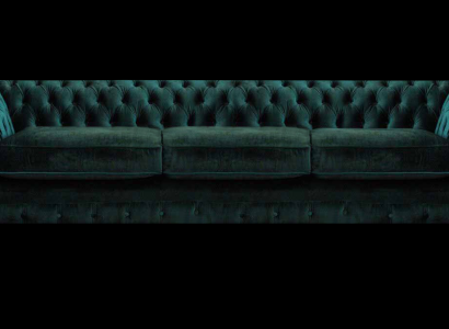 Chesterfield Möbel Wohnzimmer Sofa Couch Dreisitze Einrichtung Polstermöbel