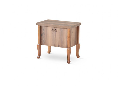 Kommode Braun Türen Stauraum Klassisch Rechteckig Holz Sideboard Büro