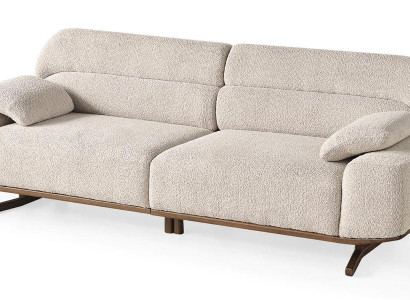 Sofa 3 Sitzer Moderne Wohnzimmer Polstermöbel Dreisitzer Polstersofa