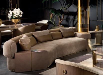 Sofa 3 Sitzer Luxus Wohnzimmer Design Polster Moderne Sitz Stoff Neu Möbel Couch