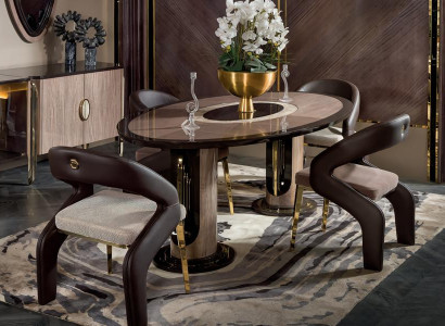 Esstisch 4x Stühle 5tlg Esszimmer Garnitur Lehnstühle Modern Erwachsene Holz Neu