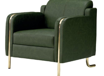 Sessel Luxus Leder Couch Sofas Polster 1 Sitzer Garnitur Design Luxus Wohnzimmer