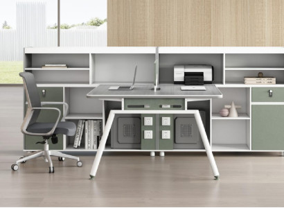 Gruppenschreibtisch Teamarbeitsplatz Tisch Möbel Kommode Schreibtisch 280x160