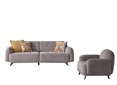 Sofa-Set Wohnzimmergarnitur Polstergarnitur Sitzgarnitur Couch Wohnlandschaft