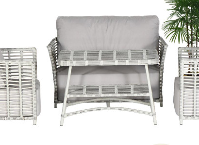 GartenMöbel SofaSet Couchtisch Vielseitigkeit Pflegeleichtigkeit Hochwertigkeit