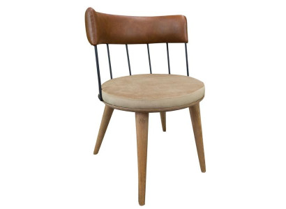 Küchenstuhl Stuhl Lehnstuhl Esszimmerstuhl Braun Holz Holzstuhl Möbel